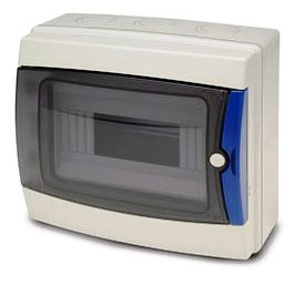 ARMARIO ESTANCO IP65 SUPERFICIE 8 ELEMENTOS