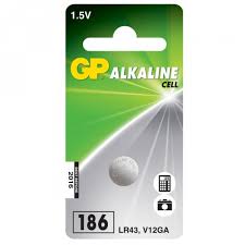 PILA DE BOTON LR43/186 GP 1,5V