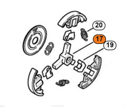 EMBRAGUE MS-170