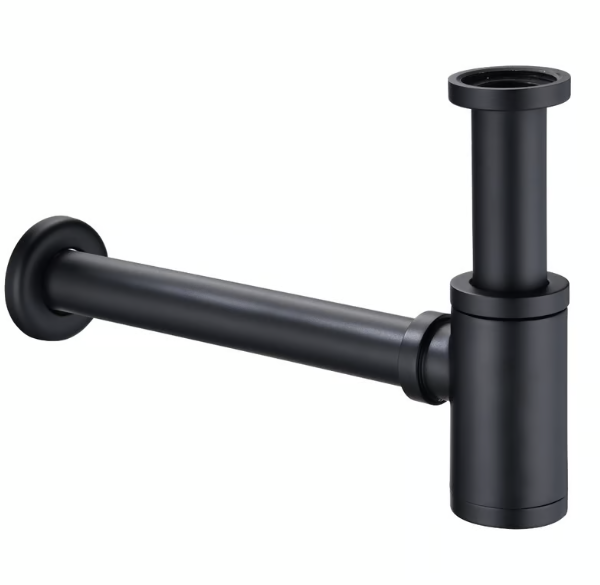 SIFON LAVABO NEGRO